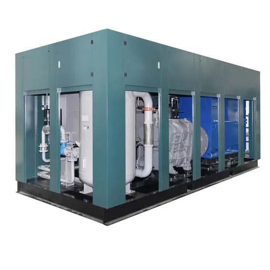 High-Efficiency Permanent Magnet Variable Frequency Two-Stage Screw Air Compressor